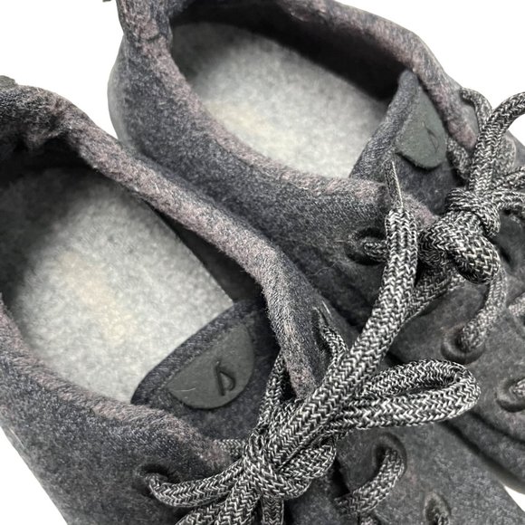 Allbirds SIZE 10 Mens Runners Black Gray Merino Wool Sneakers - Picture 9 of 10